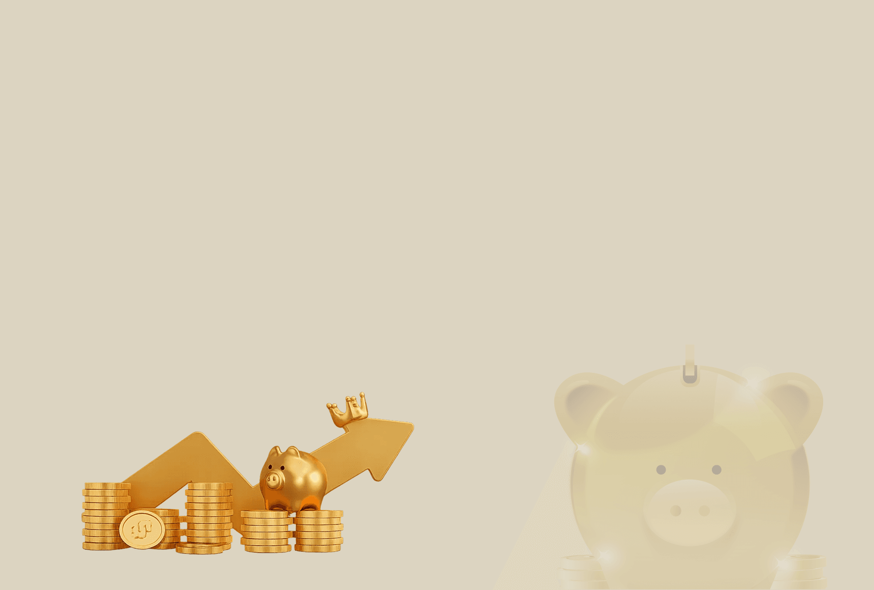 Piggy Bank Background